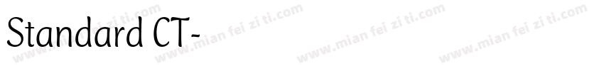Standard CT字体转换